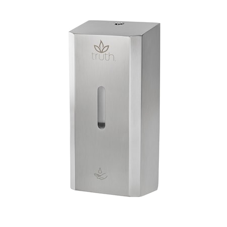 Stainless Steel Touch-Free Hand Soap And Sanitizer Dispenser